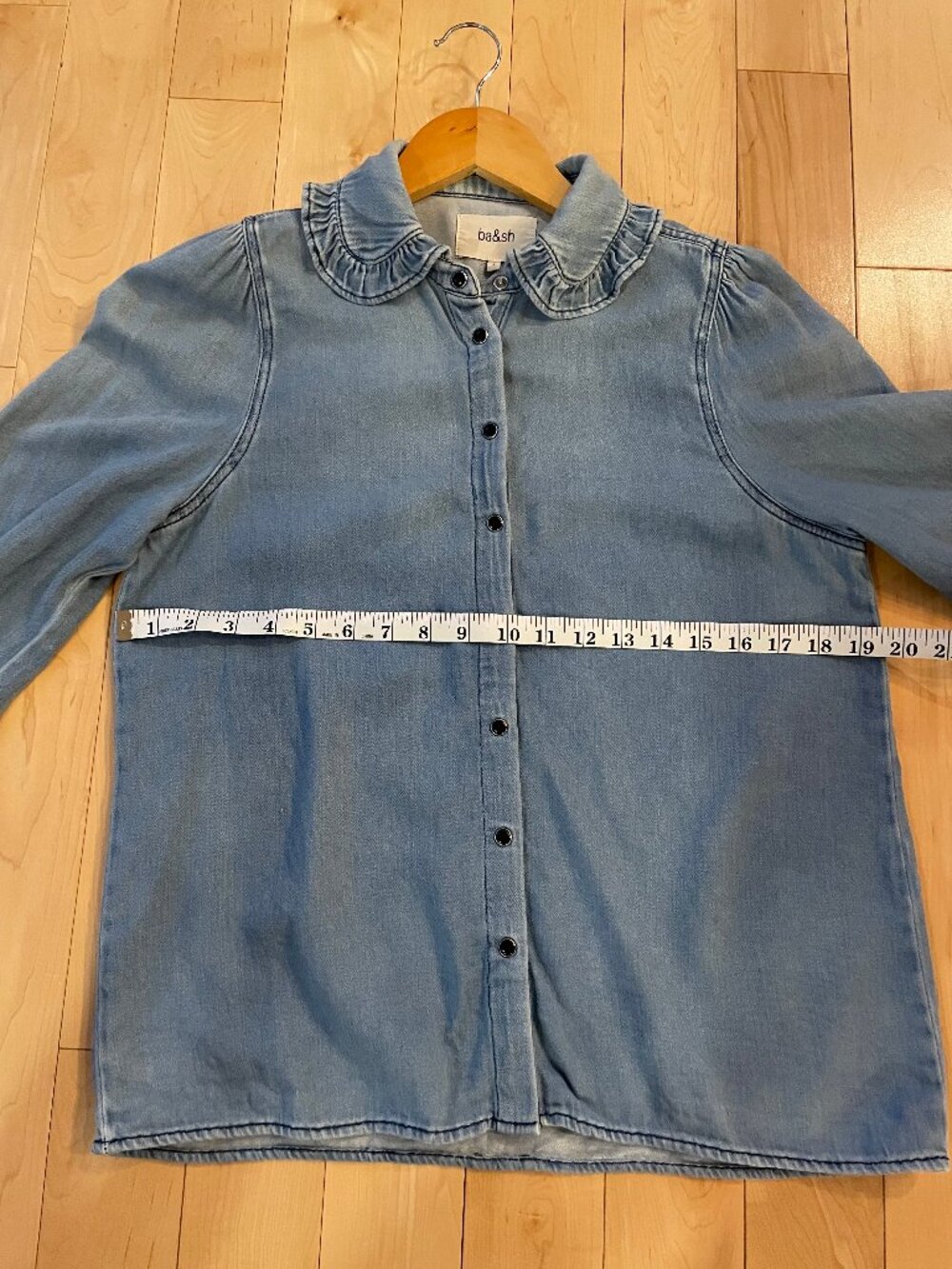 ba&sh Denim Blouse - Picture 6 of 8